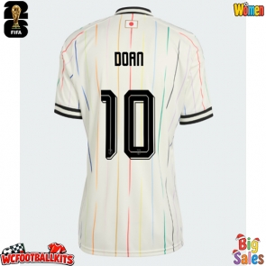 Japan Ritsu Doan #10 Replica Away Stadium Shirt for Women World Cup 2026 Short Sleeve
